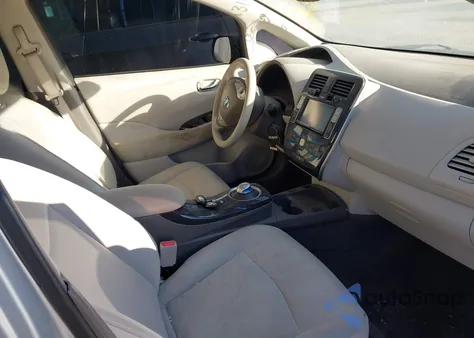 2011 Nissan Leaf Sl z USA, uszkodzony, nr VIN JN1AZ0CP2BT006292